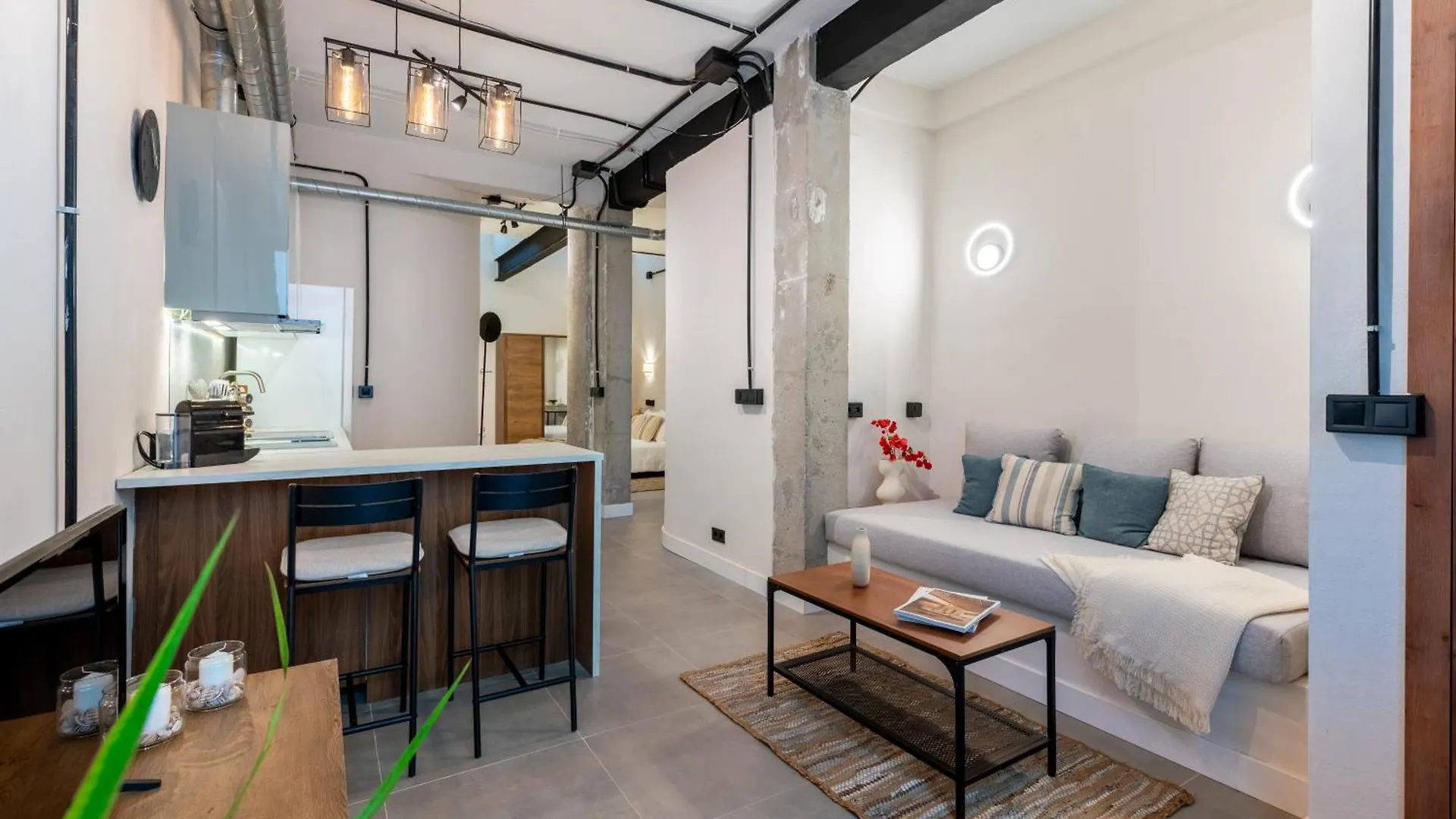 公寓 Loft Suite Frutos 塞维利亚 西班牙